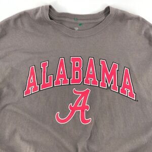 🚀 Alabama Crimson Tide Long Sleeve T-Shirt Fanatics Gray College‎ XL